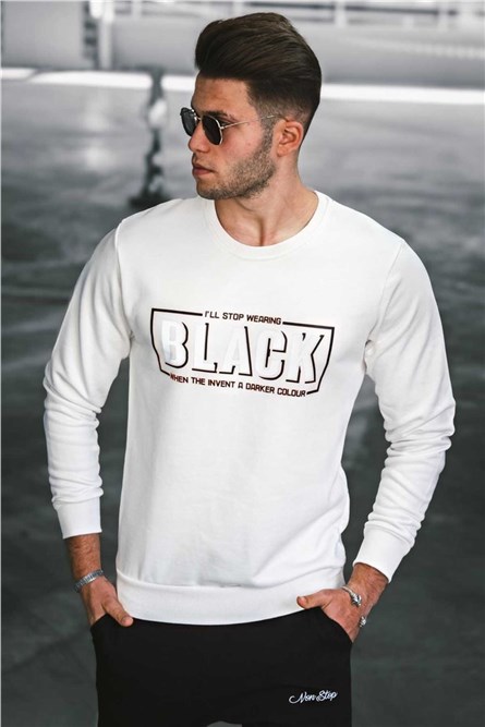 Men's Sweatshirt - White #289987