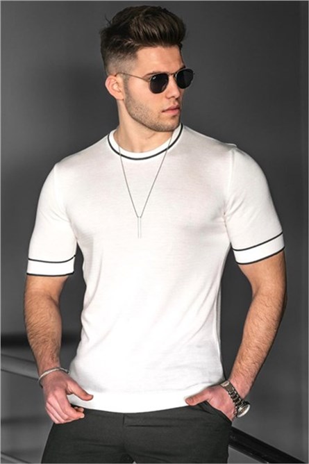 Madmext Men's T-Shirt - White #293247