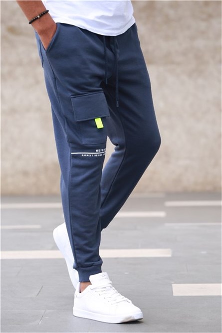 Madmext Men's Jogger - Navy Blue #310835