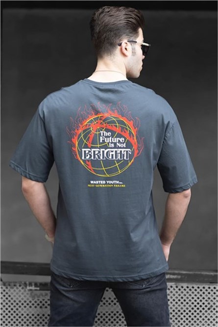 Madmext Men's T-Shirt - Grey #290977