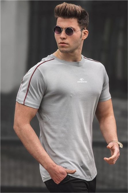Madmext Men's T-Shirt - Grey #302048