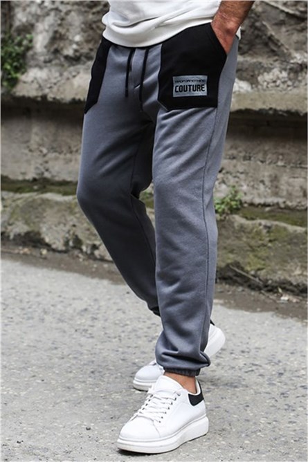Madmext Men's Trousers - Grey #302616