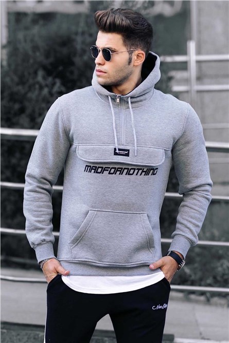 Men's Hoodie - Grey #289511