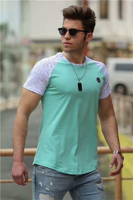 Madmext Men's T-Shirt - Mint Green #287657