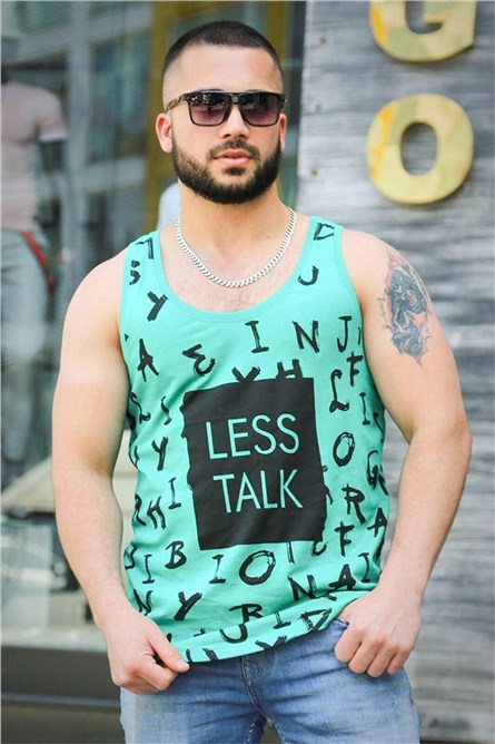 Madmext Men's Tank Top - Green #285922