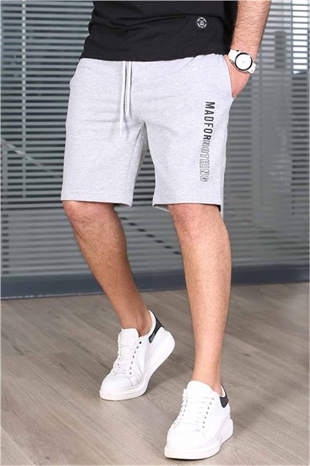 Madmext Men's Shorts - Light Grey #303132