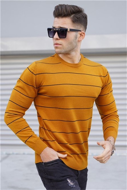 Madmext Striped Jumper