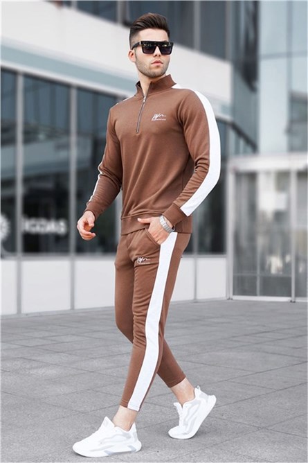 Madmext Men's Tracksuits - Brown #311600