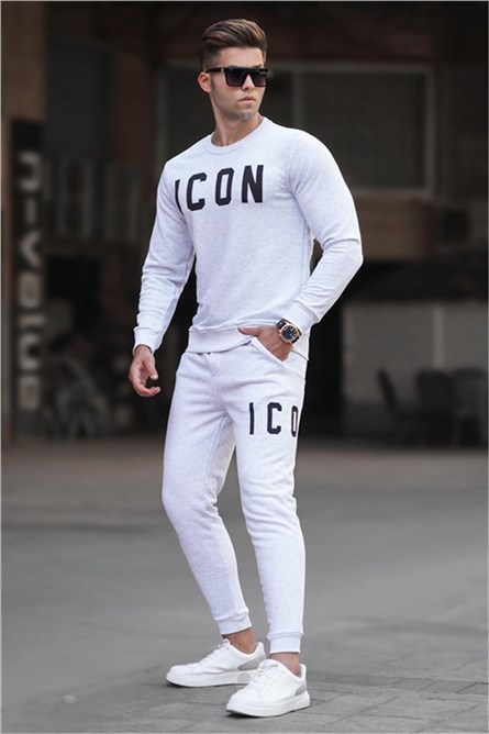 Madmext Men's Tracksuits - Grey #310781