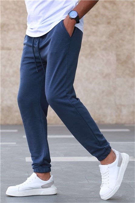 Madmext Men's Jogger - Navy Blue #311248