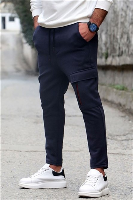 Madmext Men's Jogger - Dark Blue #301963