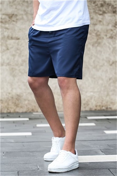 Madmext Men's Shorts - Navy Blue #306635
