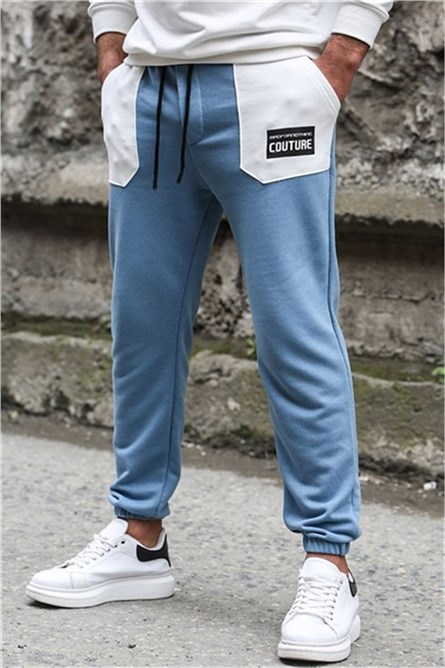 Madmext Men's Trousers - Light Blue #302618