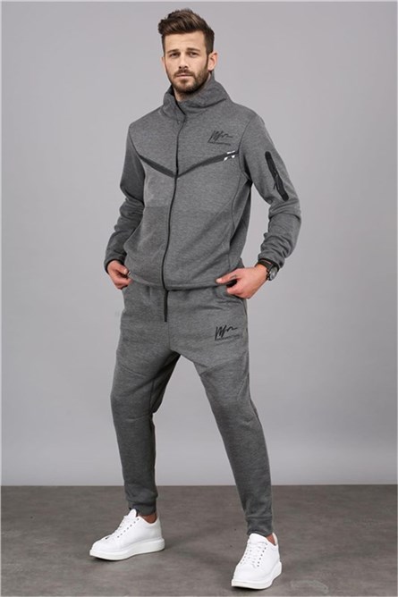 Men's sports set 5673 - Anthracite #324683