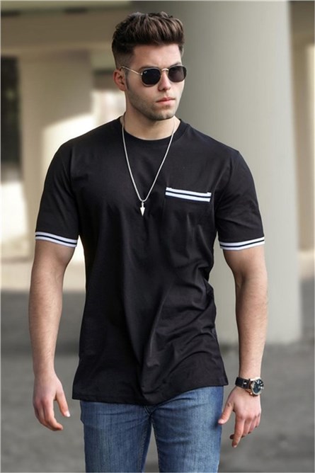 Men's t-shirt 5232 - Black #324654