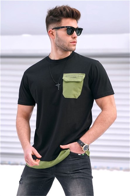 Men's t-shirt 5386 - Black #326495