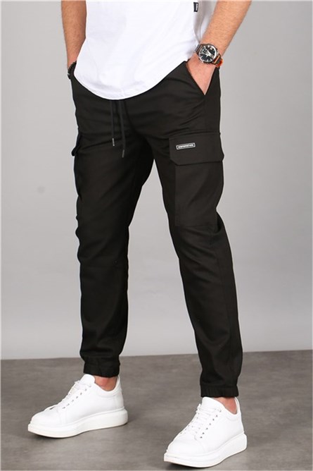 Men's sports trousers 5437 - Black #324599