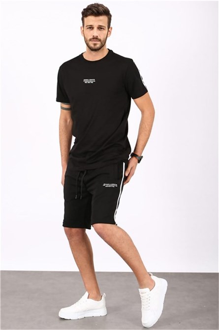 Men's sports set 5376 - Black #326483