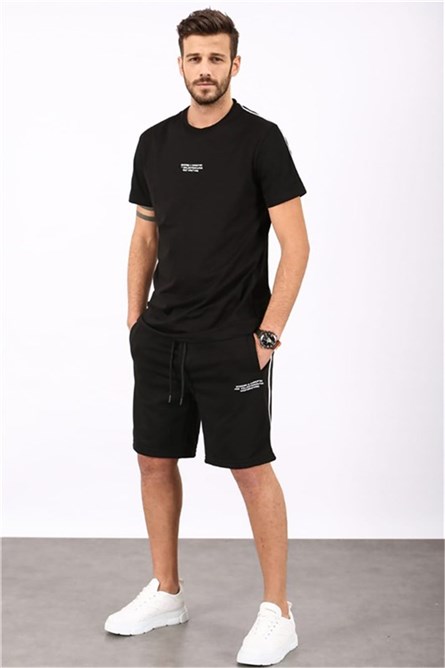 Men's sports set 5376 - Black #326483