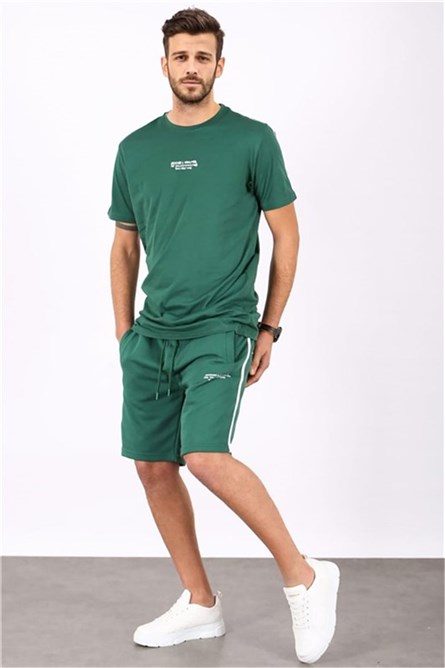 Men's sports set 5376 - Green #326481