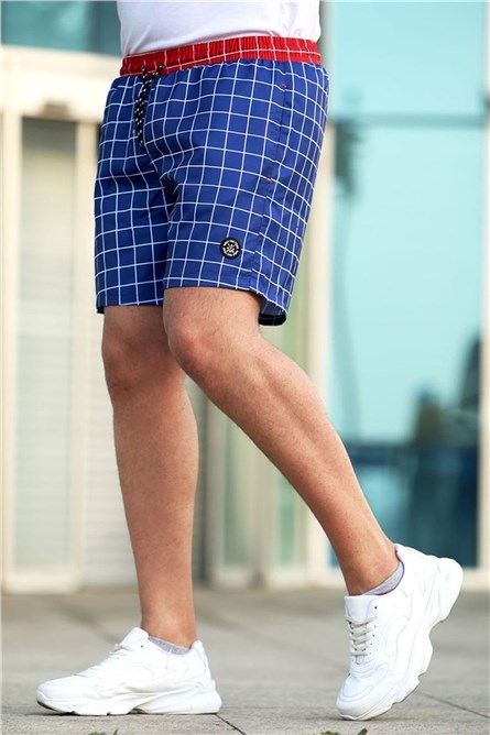 Madmext Men's Swim Shorts - Blue #287521