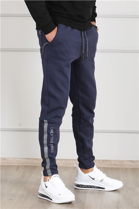 Madmext Men's Jogger - Navy Blue #286911