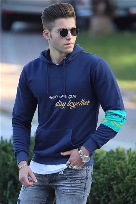 Men's Hoodie - Blue #286894