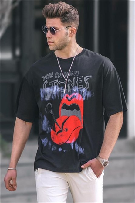 Мъжка тениска - Черна 302000