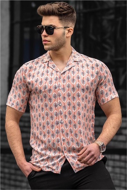 Madmext Men's Shirt - Pink #293262