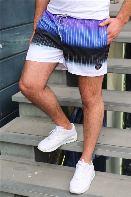 Madmext Men's Swim Shorts - Multicolour #285519