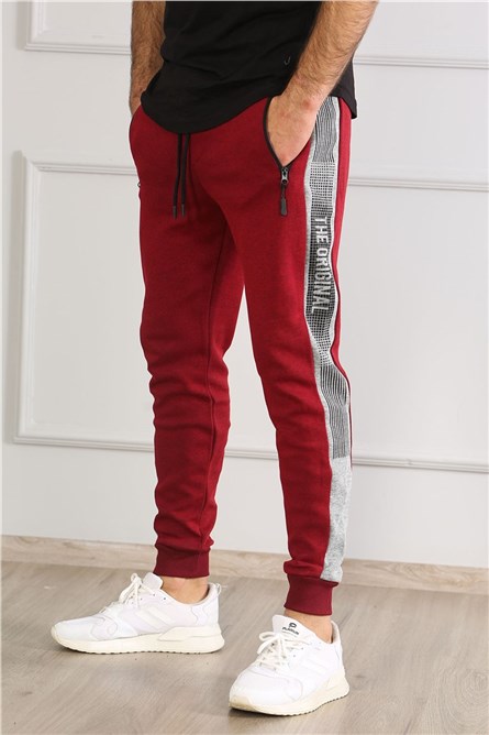Madmext Men's Jogger - Red #286938