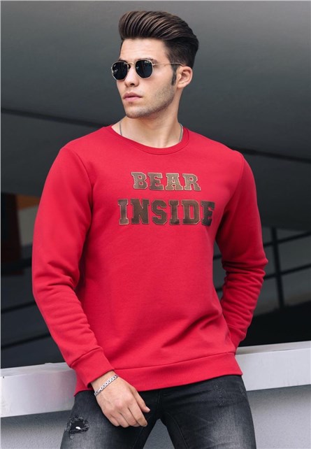 Men's Sweatshirt - Red #289821