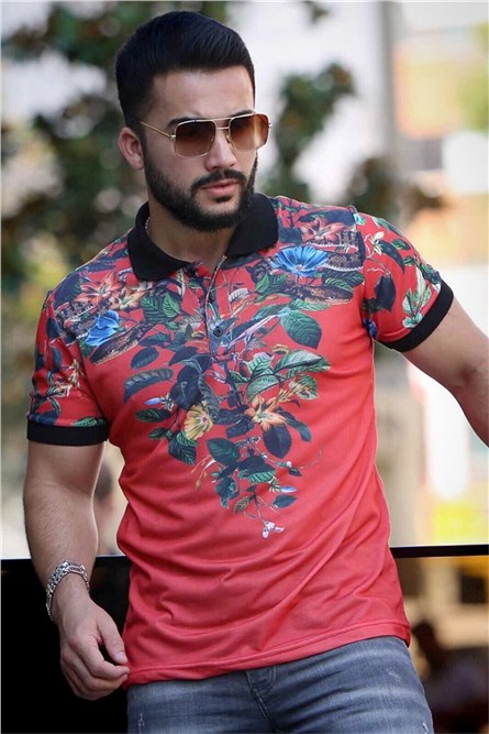 Madmext Men's T-Shirt - Red #286269