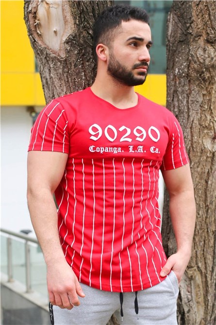 Madmext Men's T-Shirt - Red #285319