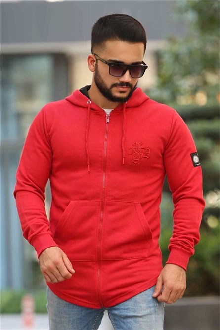 Men's sweatshirt 4140 - Red 286295