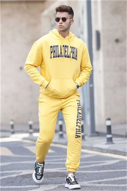Madmext Men's Tracksuits - Yellow #308838
