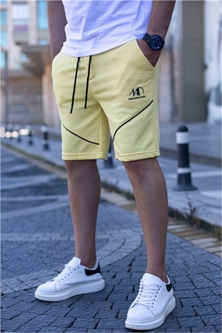 Madmext Men's Shorts - Yellow #305951