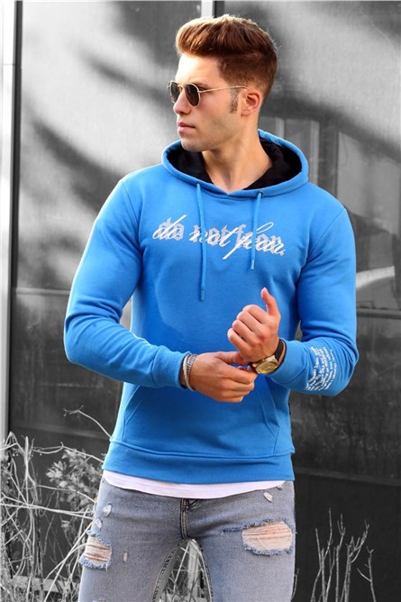 Men's Hoodie - Blue #290209