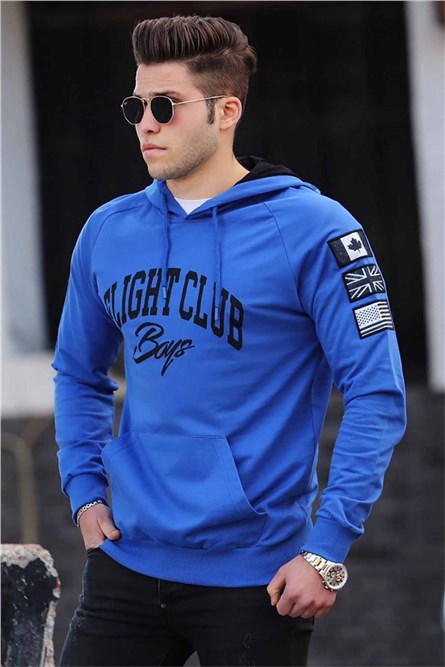 Men's Hoodie - Blue #286983