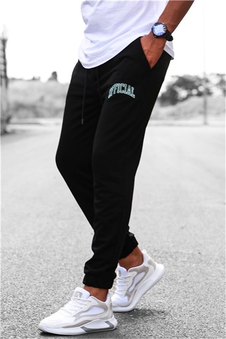 Men's sports pants - 5616 Black # 311617