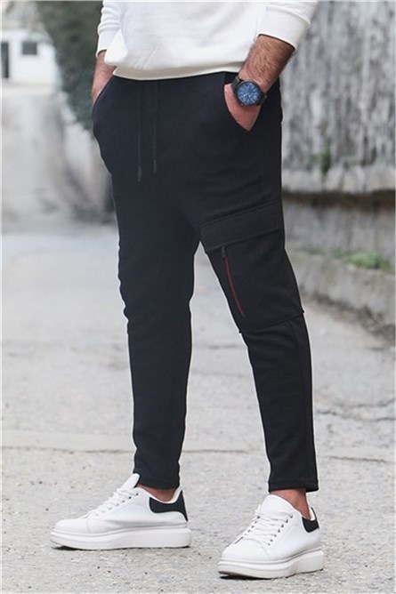 Madmext Men's Jogger - Black #301961