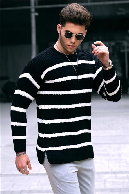 Contrast Striped Jumper