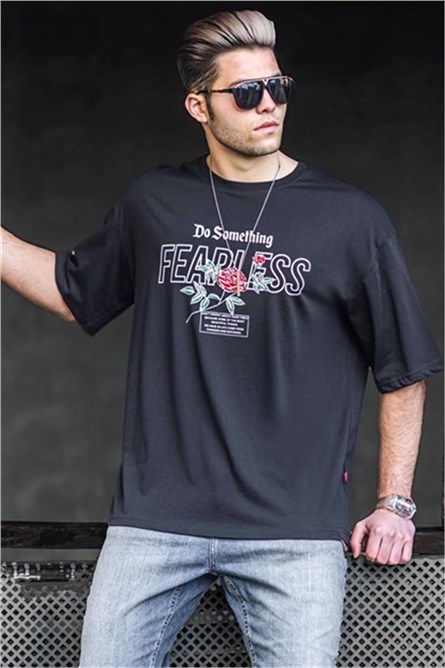 Madmext Men's T-Shirt - Black #290987