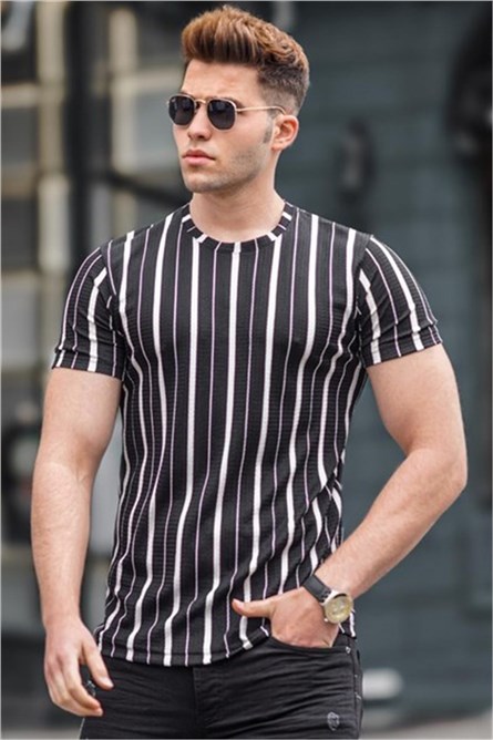 Madmext Men's T-Shirt - Black #306017