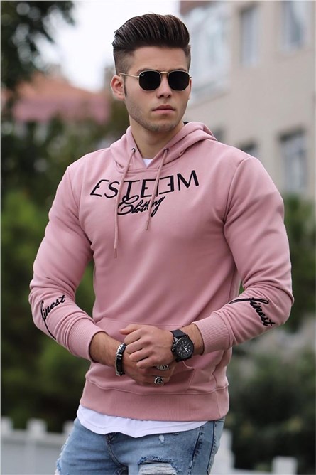 Men's Hoodie - Pink #286861