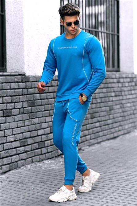 Madmext Men's Tracksuit - Light Blue #289545