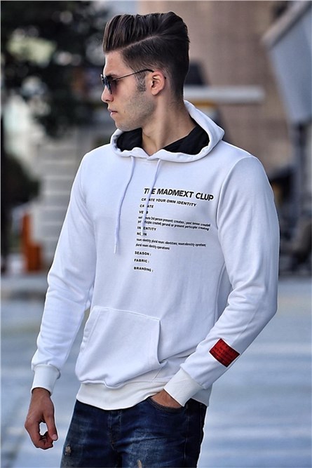 Men's Hoodie - White #286610