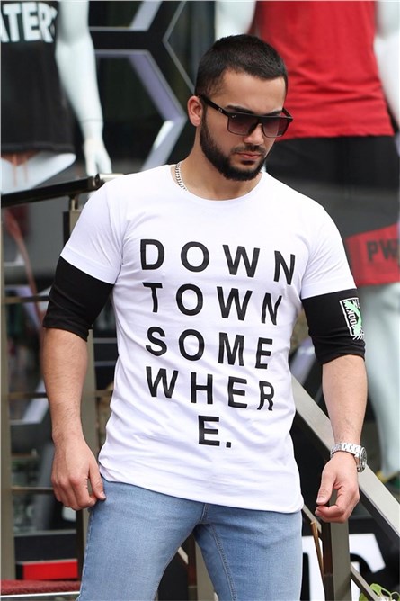 Madmext Men's T-Shirt - White #286002