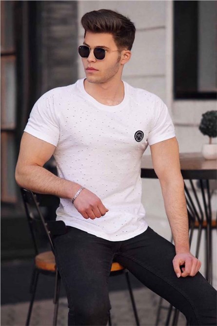 Madmext Men's T-Shirt - White #285613