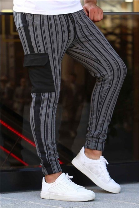 Madmext Men's Jogger - Black #286440